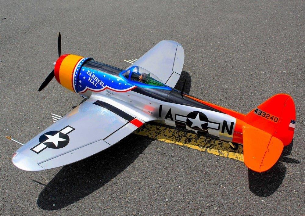 Seagull P-47 Thunderbolt (Tarheel Hal) ARF 1779mm 30-40cc Gas - 2