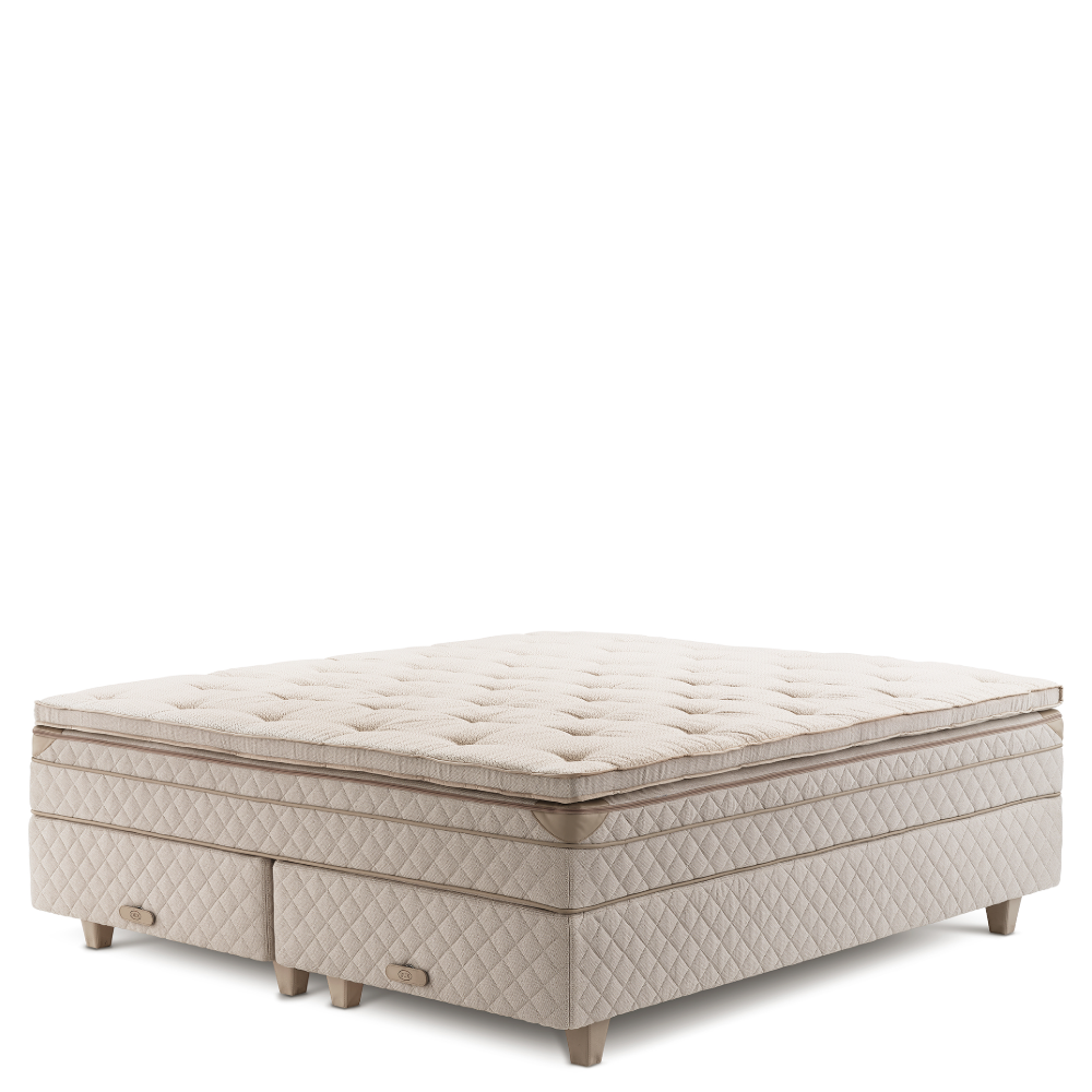 DUX 80 - Sustainable Comfort kontinentalsäng bredd 140-210 cm inkl. bäddmadrass