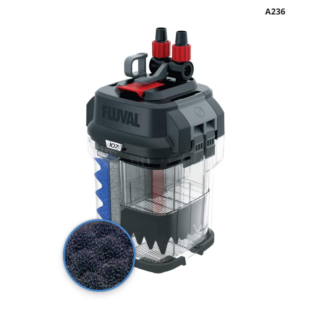 Fluval Bio-Foam+ för 106/206, 107/207 ytterfilter, 3-pack - 3