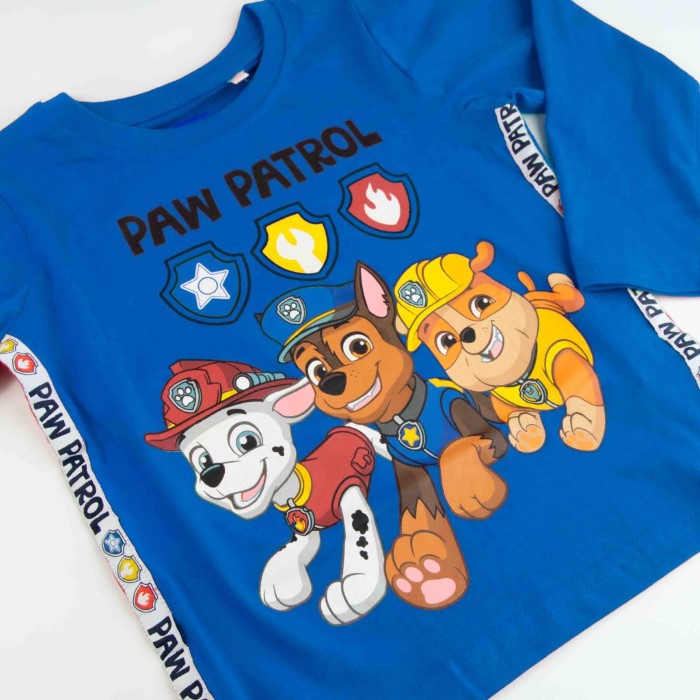 Paw Patrol T-shirt med Långärmad PP - 2