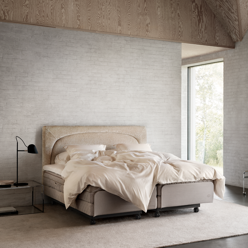 DUX MOTION - Sustainable Comfort säng bredd 140-210 cm inkl. bäddmadrass - 2