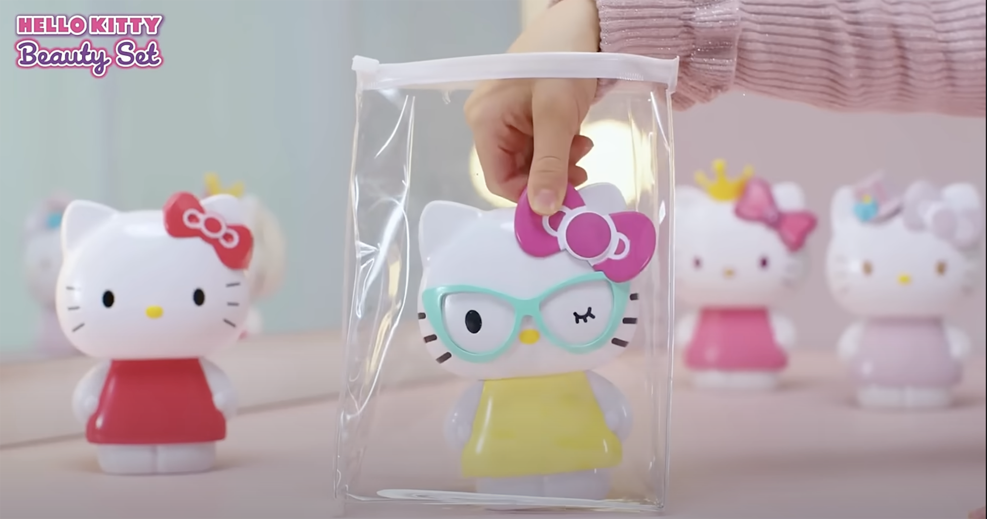 Hello Kitty Beauty Set med 4 st accessoarer - Party - 12