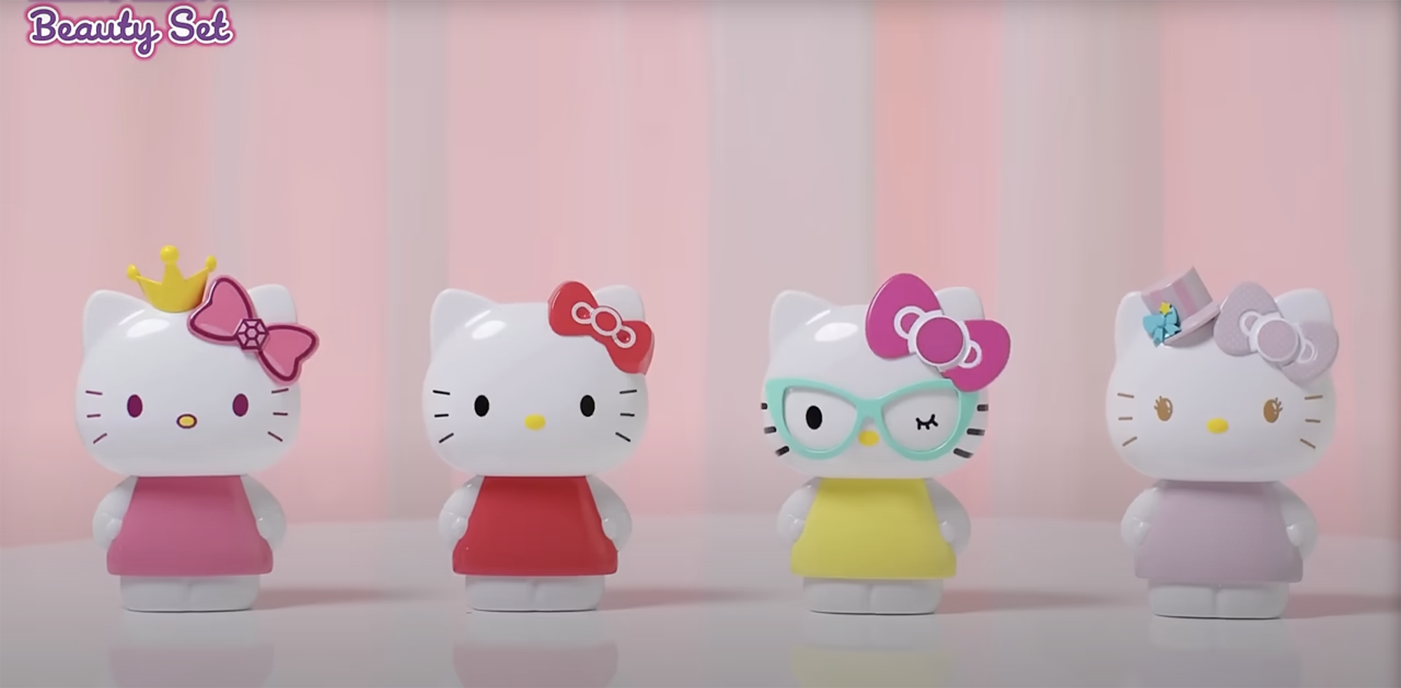 Hello Kitty Beauty Set med 4 st accessoarer - Party - 16