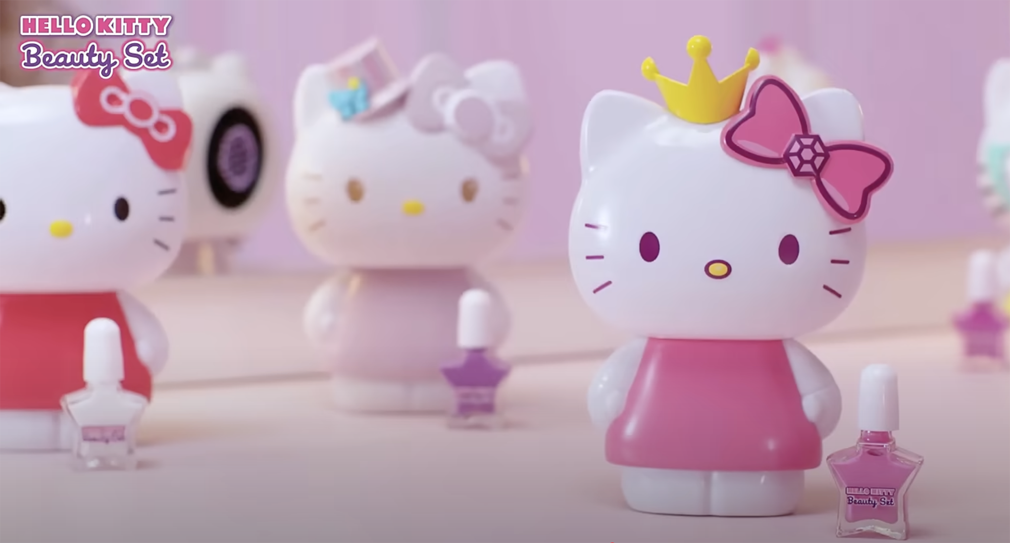 Hello Kitty Beauty Set med 4 st accessoarer - Party - 15