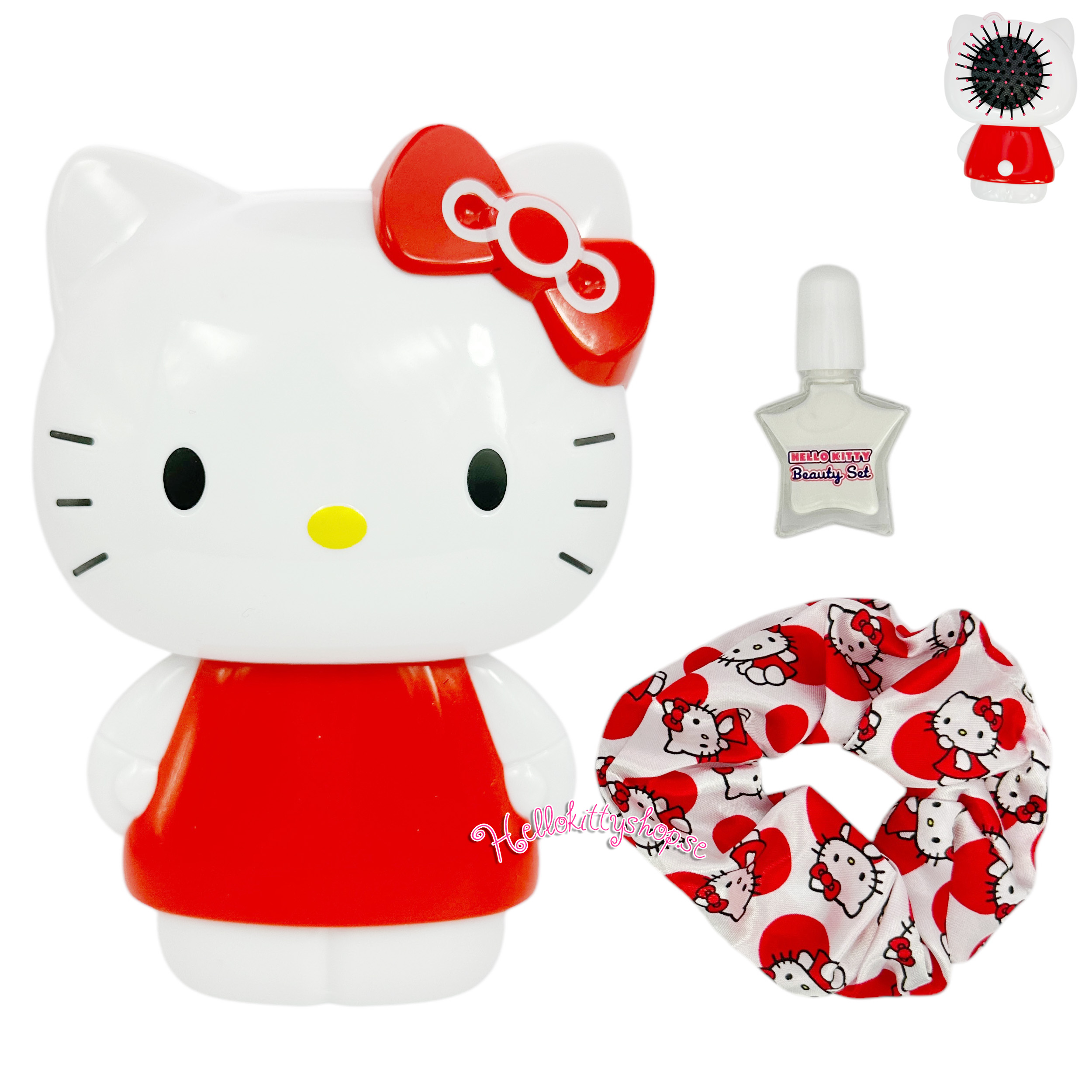 Hello Kitty Beauty Set med 4 st accessoarer - Sweet