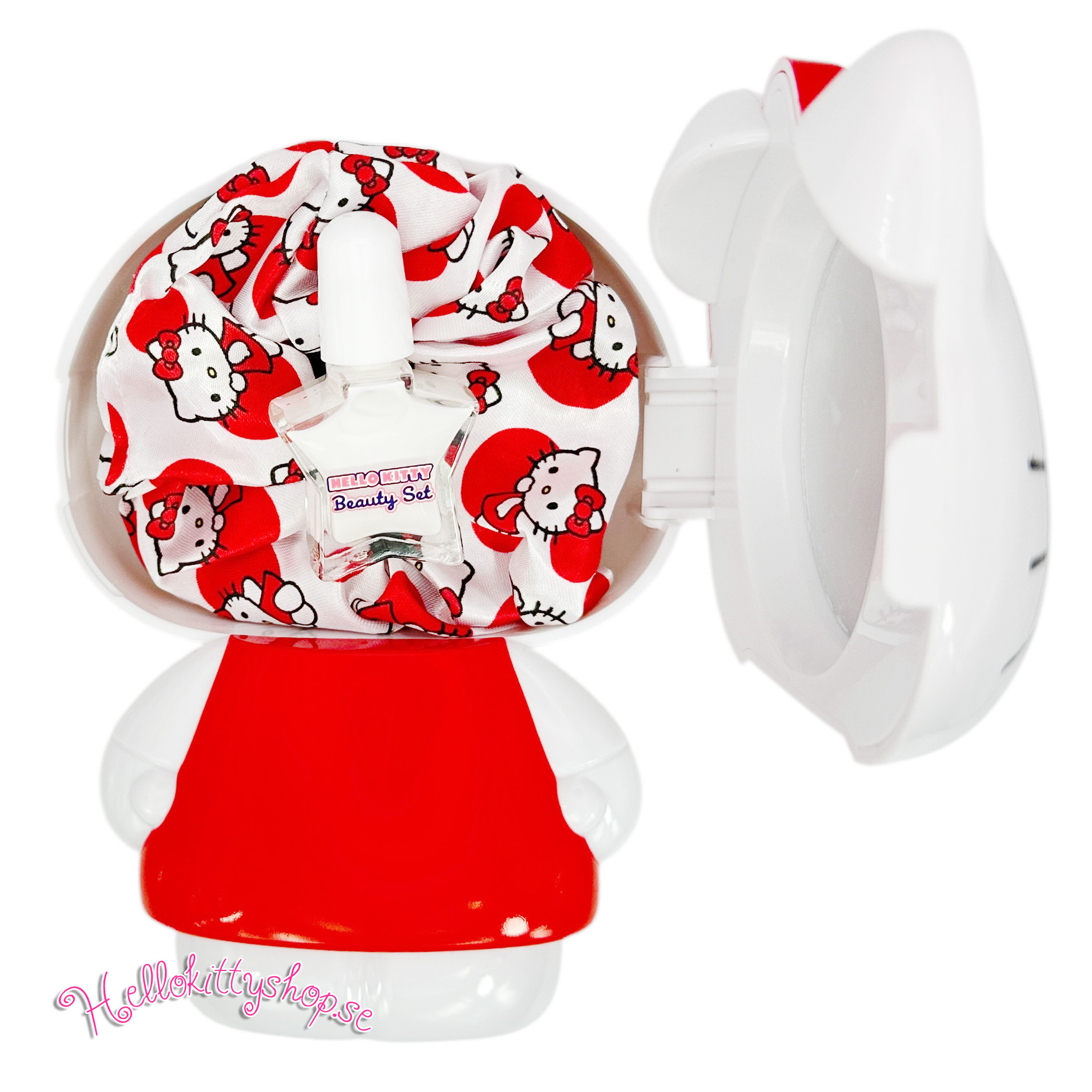 Hello Kitty Beauty Set med 4 st accessoarer - Sweet - 2