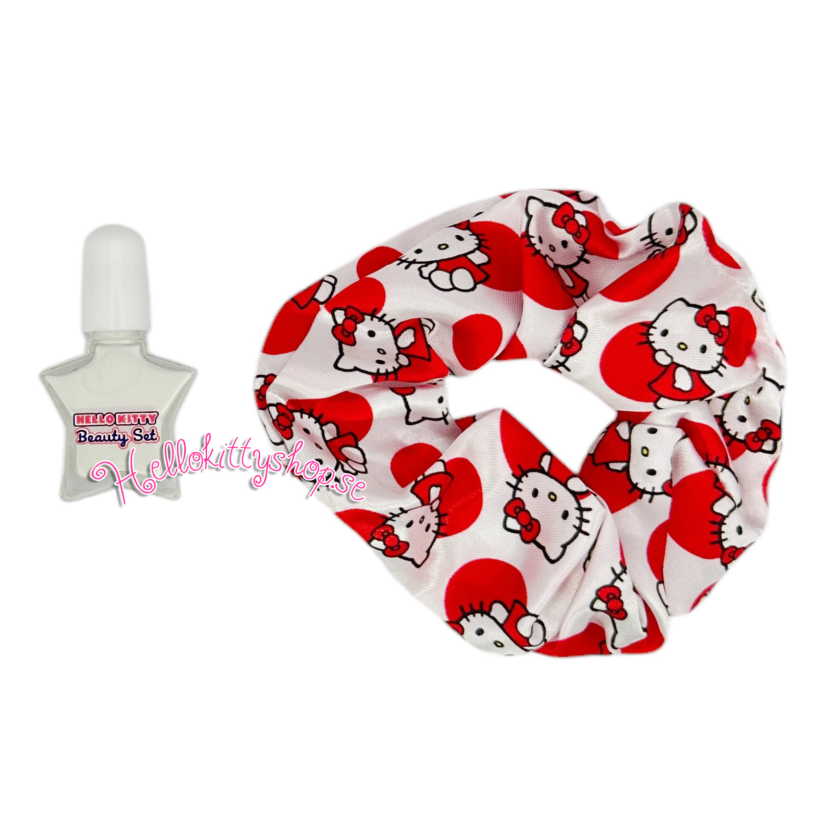 Hello Kitty Beauty Set med 4 st accessoarer - Sweet - 4