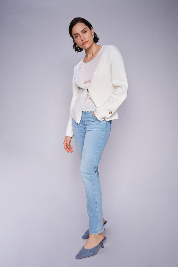 MMAshley Imera Jeans Light Blue Ankle - 4