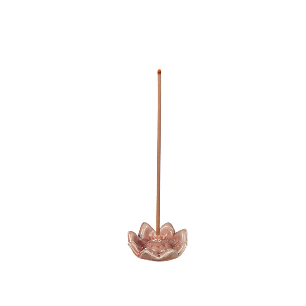 Ceramic Incense holder - Lotus flower - 2
