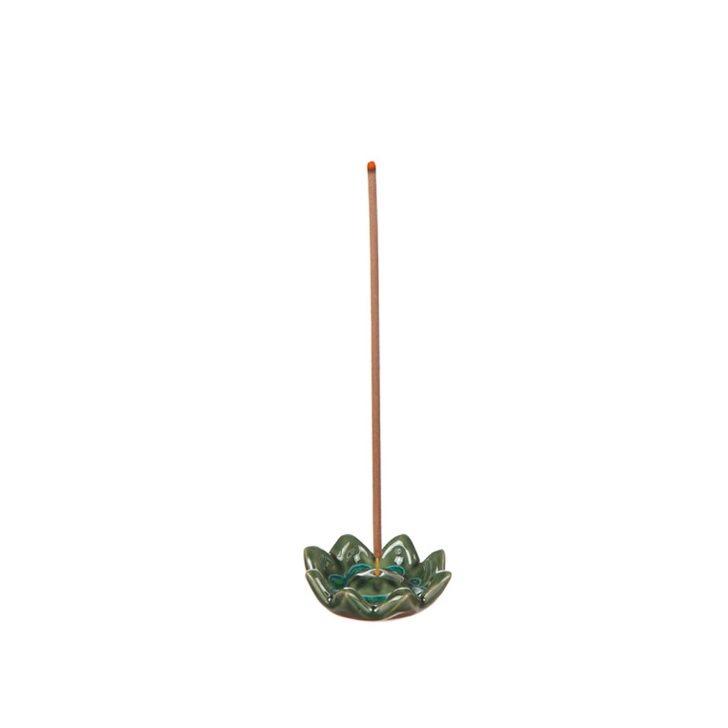 Ceramic Incense holder - Lotus flower - 5