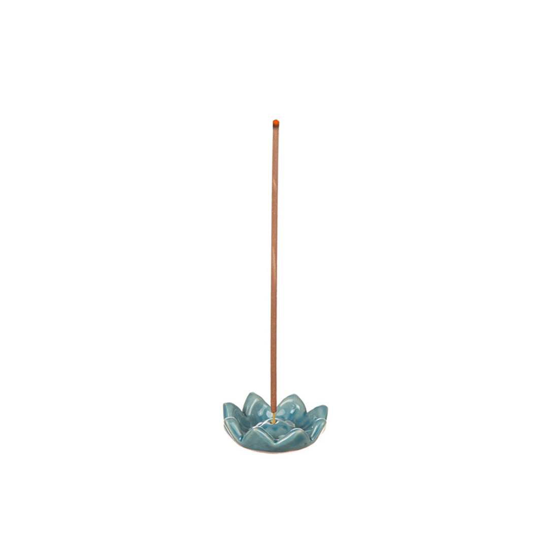 Ceramic Incense holder - Lotus flower - 3