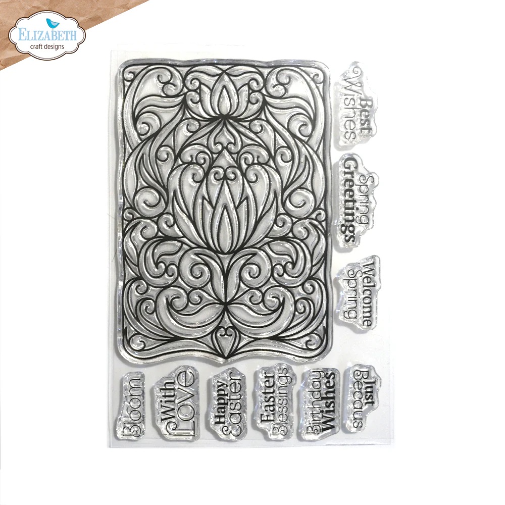 Elizabeth - Clear stamps - Easter Greetings Stamp