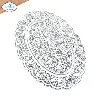 Elizabeth - Decorative Oval Frame - Dies