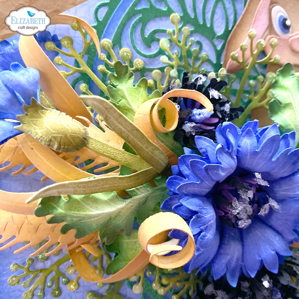 Elizabeth -  Floral Greenery 3 - Dies - 5
