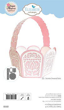 Elizabeth - Decorative Dimensional Basket - Dies