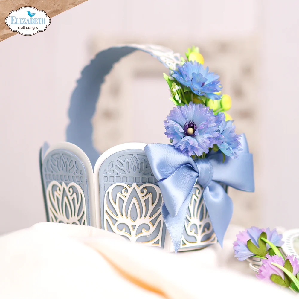 Elizabeth - Decorative Dimensional Basket - Dies - 5