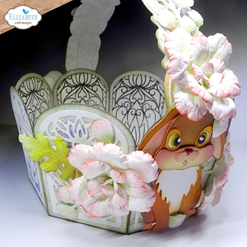 Elizabeth - Decorative Dimensional Basket - Dies - 4