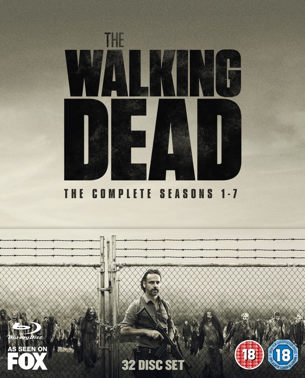 Walking Dead - Säsong 1-7 (ej svensk text) (Blu-ray)