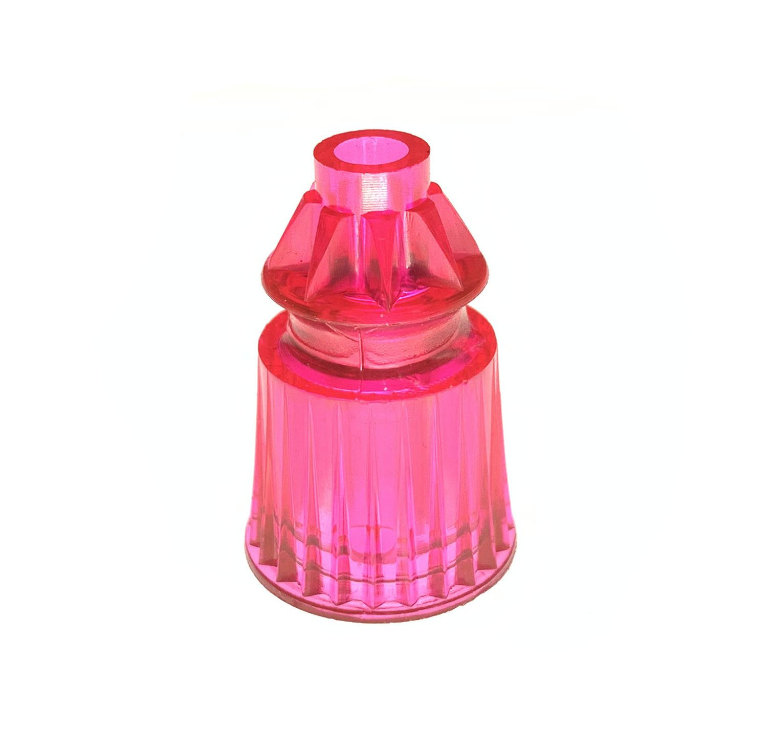 Jpop Pink Plastic Translucent Star Posts 1-1/16" Tall