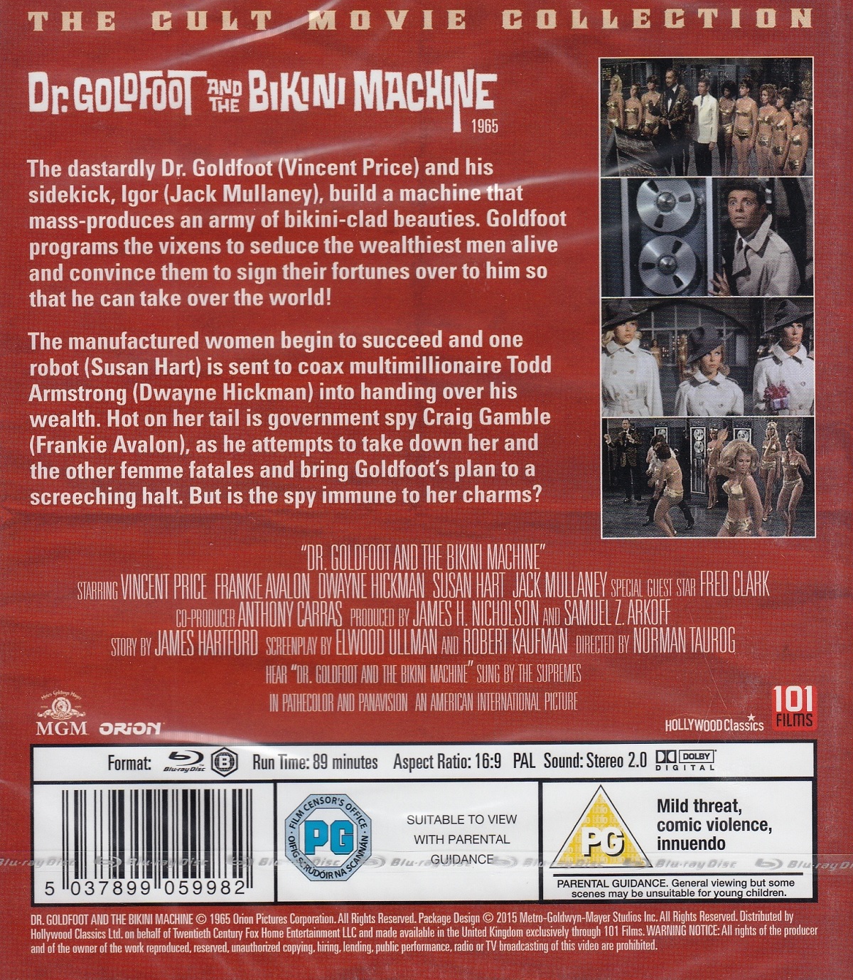 Dr. Goldfoot And the Bikini Machine (ej svensk text) (Blu-ray) - 2