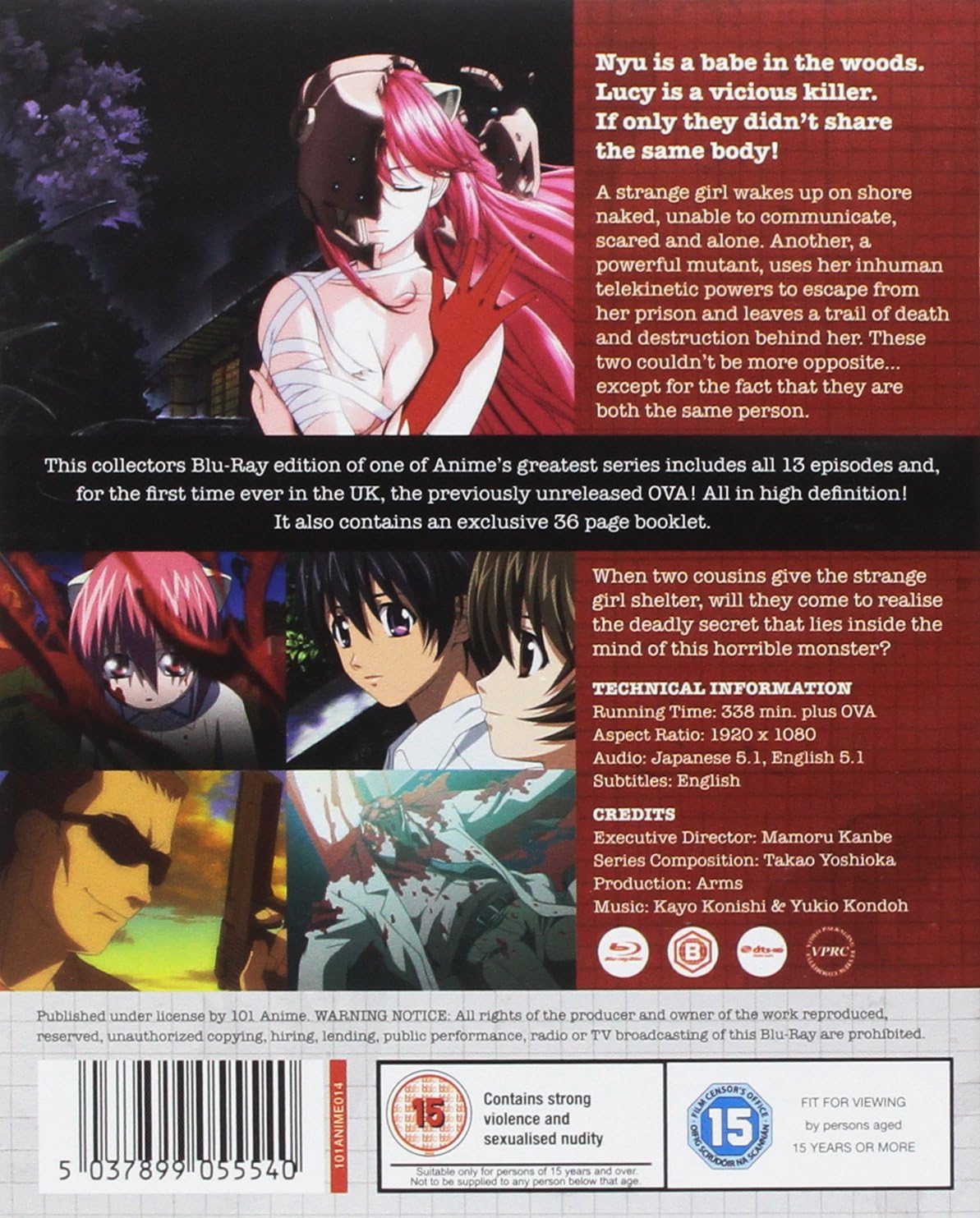 Elfen Lied: Complete Series (ej svensk text) (Blu-ray) - 2