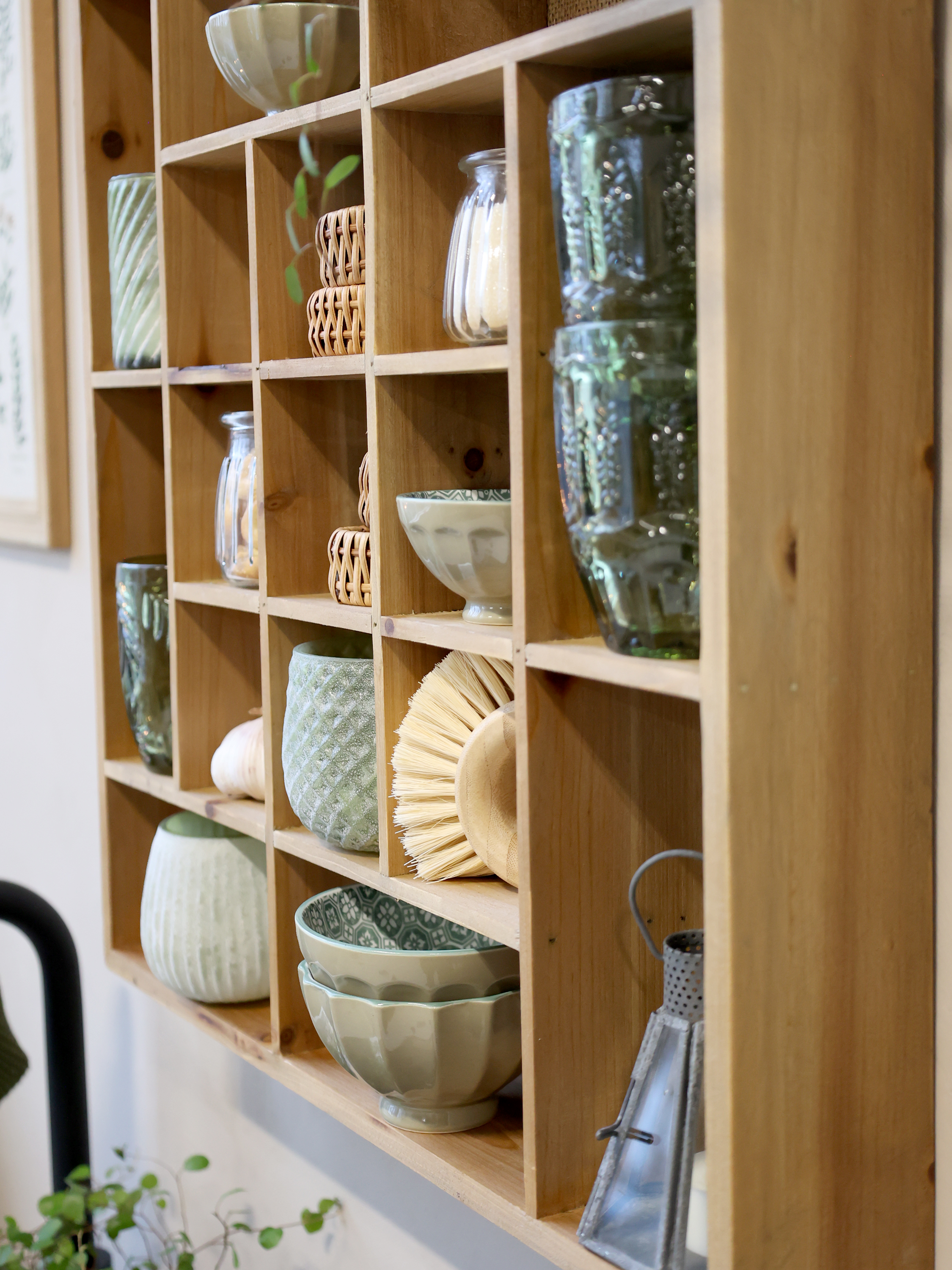 Hylla med plats - Hylla - H49/L49/B8 cm - Natur - 5