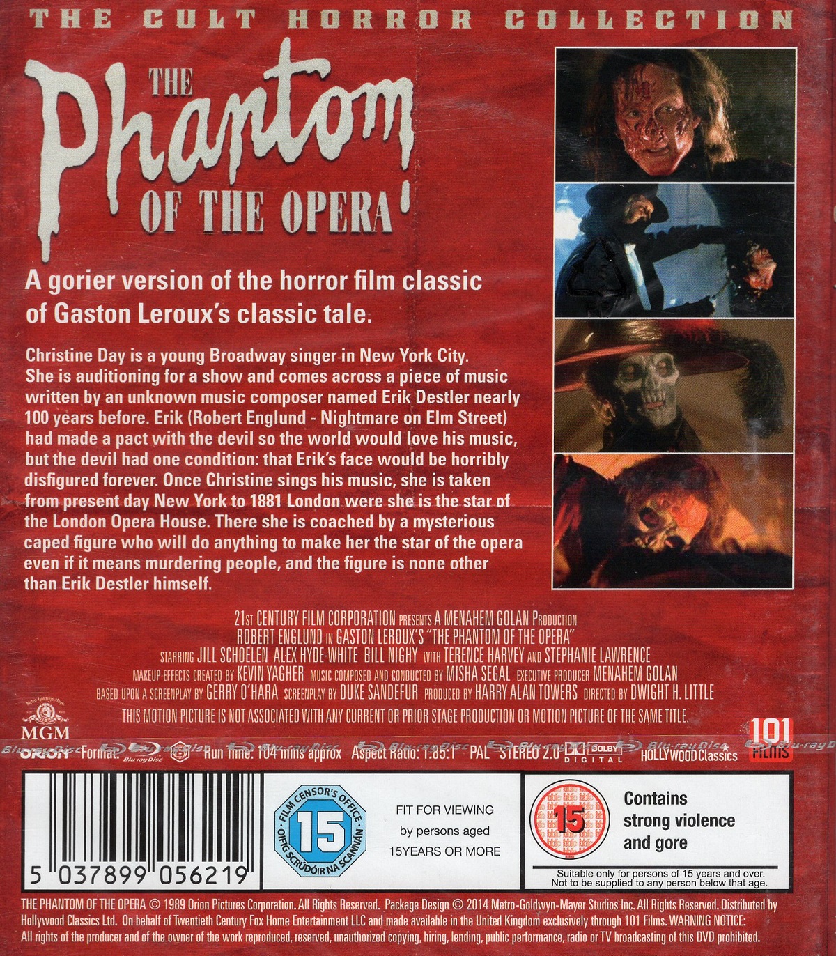 The Phantom of the Opera (ej svensk text) (Blu-ray) - 2