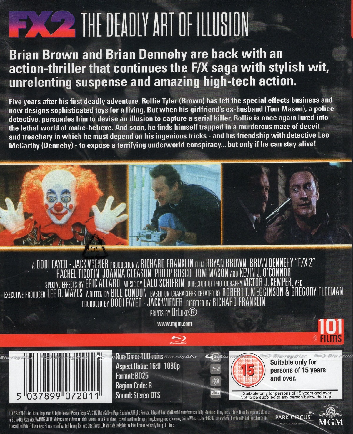 F/X2 (ej svensk text) (Blu-ray) - 2