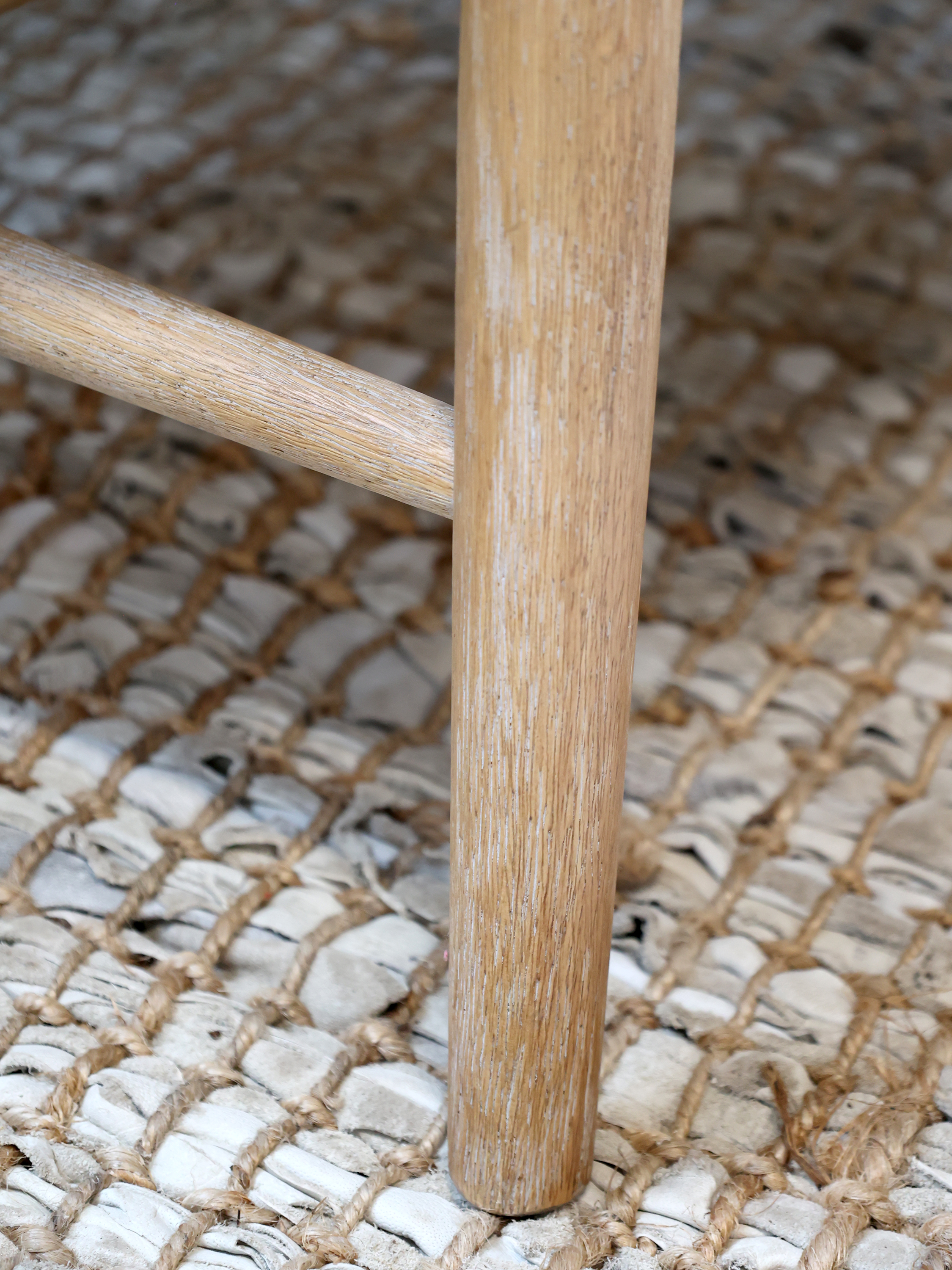 Loungefåtölj med flätad sits & rygg - Fåtölj - H78,5/L60/B62 cm - Natur - 7