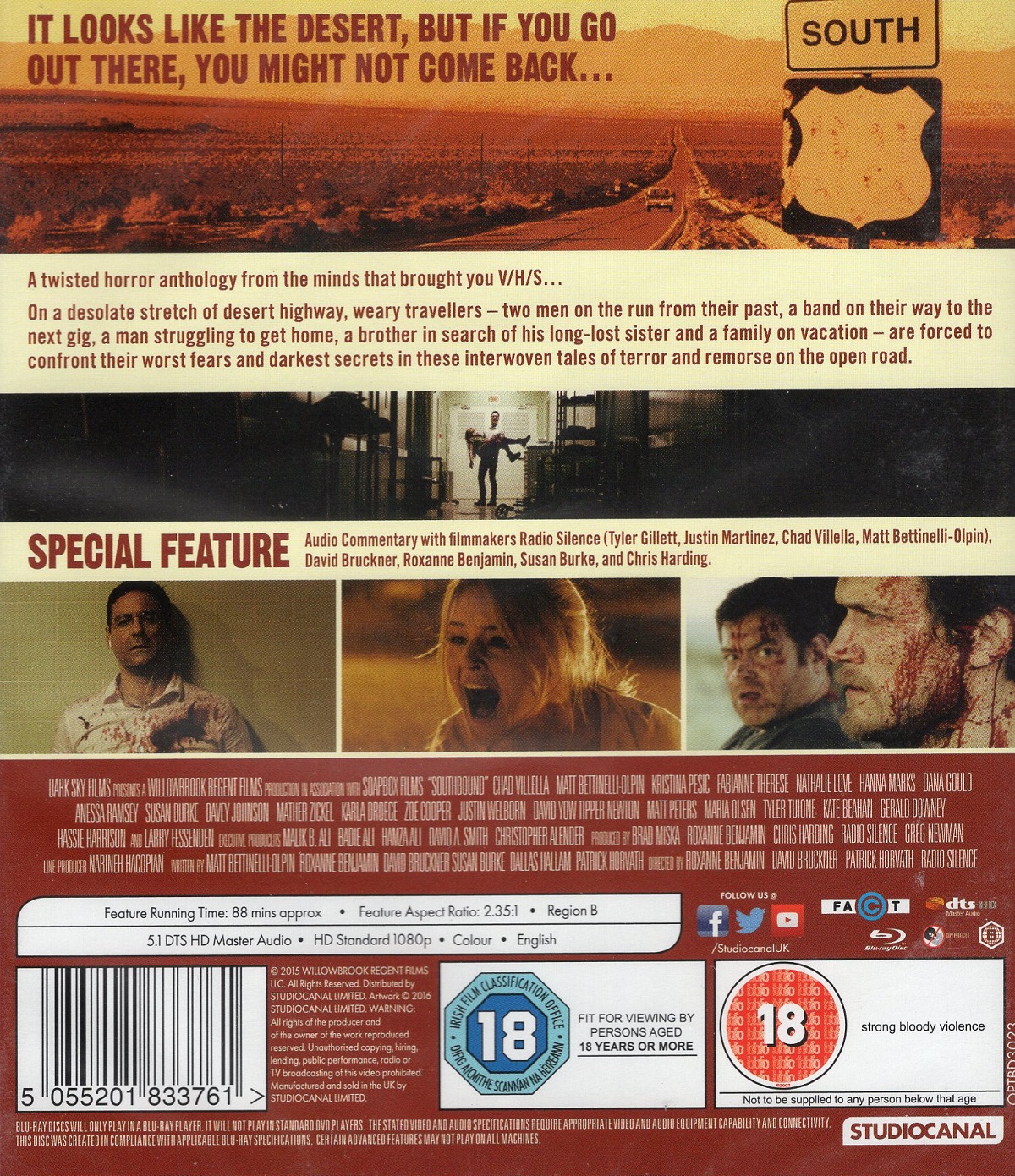 Southbound (ej svensk text) (Blu-ray) - 2