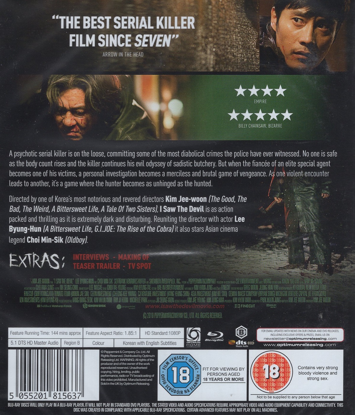 I Saw the Devil (ej svensk text) (Blu-ray) - 2