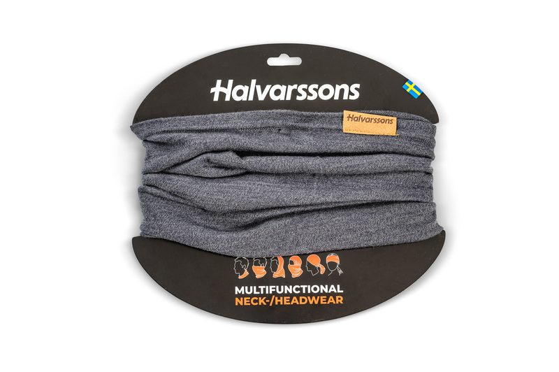 Halvarssons halskrage Neck tube H Grå - 2