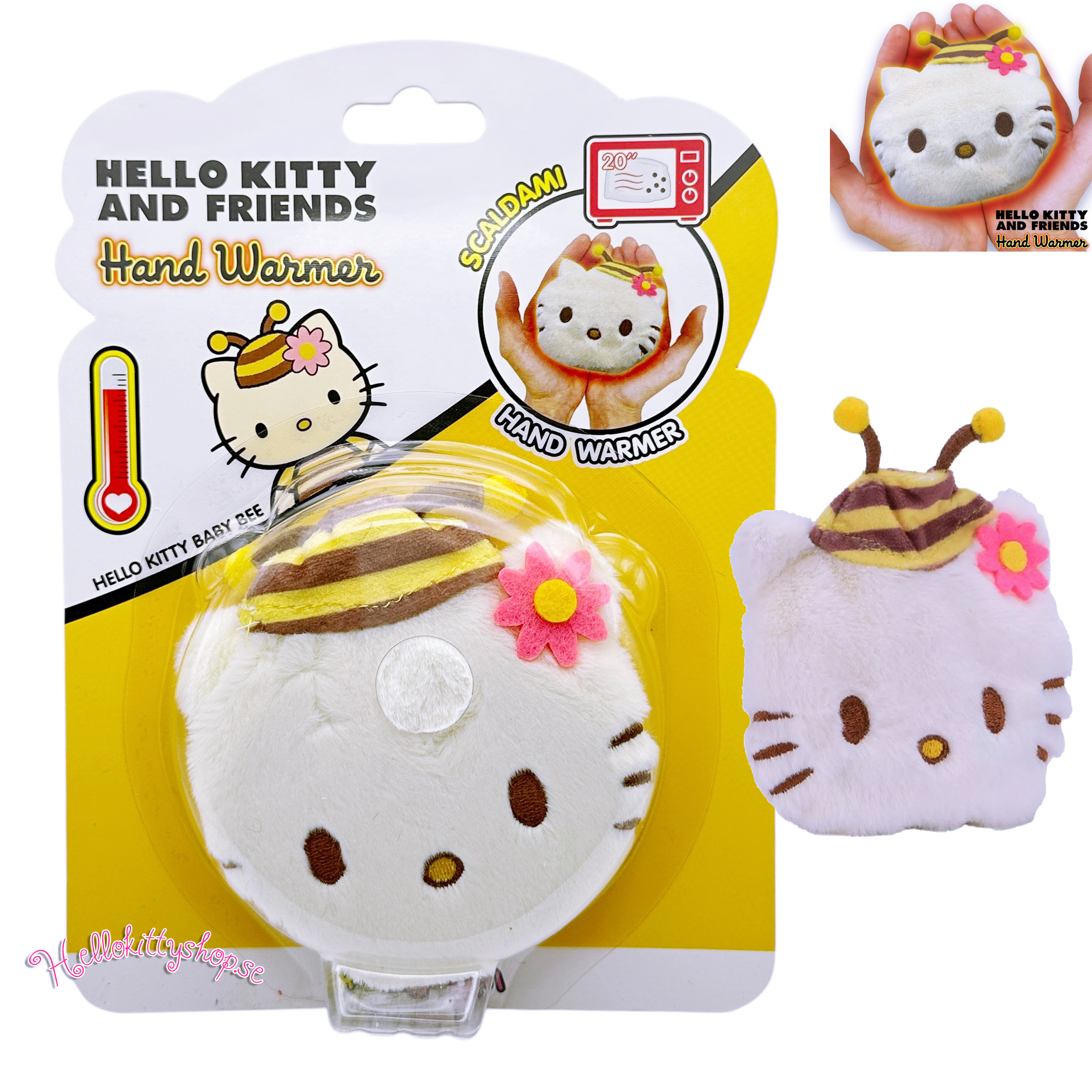 Hello Kitty and Friends Handvärmare - Hello Kitty Baby Bee