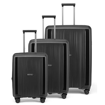 Hårda resväskor - EPIC Halo (expandable) 3-set 75/65/55 Instant Black