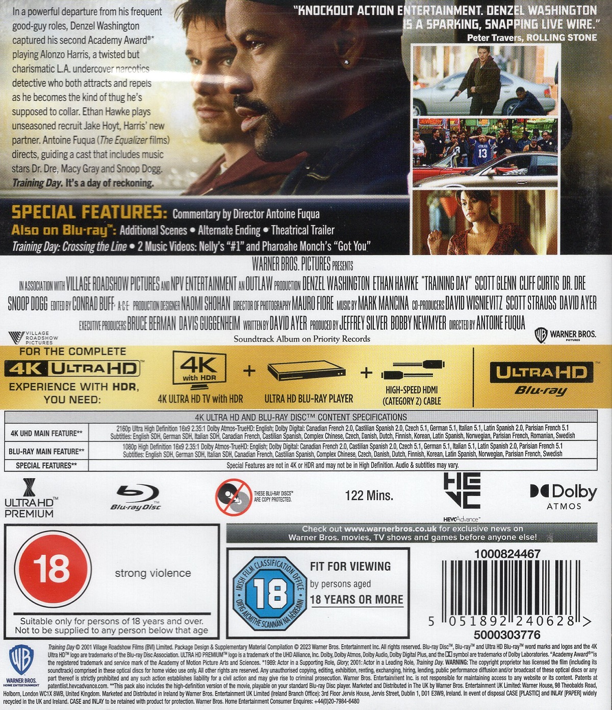 Training Day (4K Ultra HD + Blu-ray) - 2