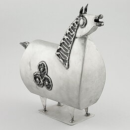 Sven Lindström (1970s) Limited Tin Horse Sculpture 25/23 cm