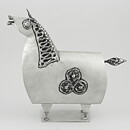Sven Lindström (1970s) Limited Tin Horse Sculpture 25/23 cm