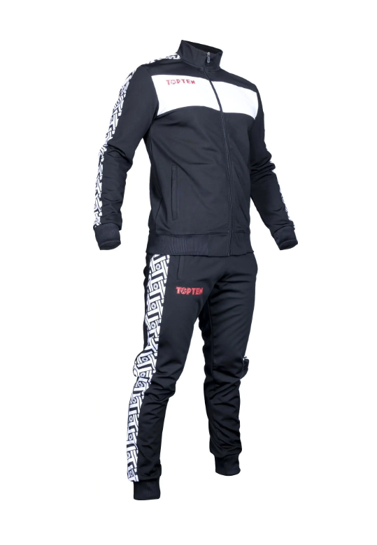 Tracksuit ToptenTraining Suit PRISM Black/White
