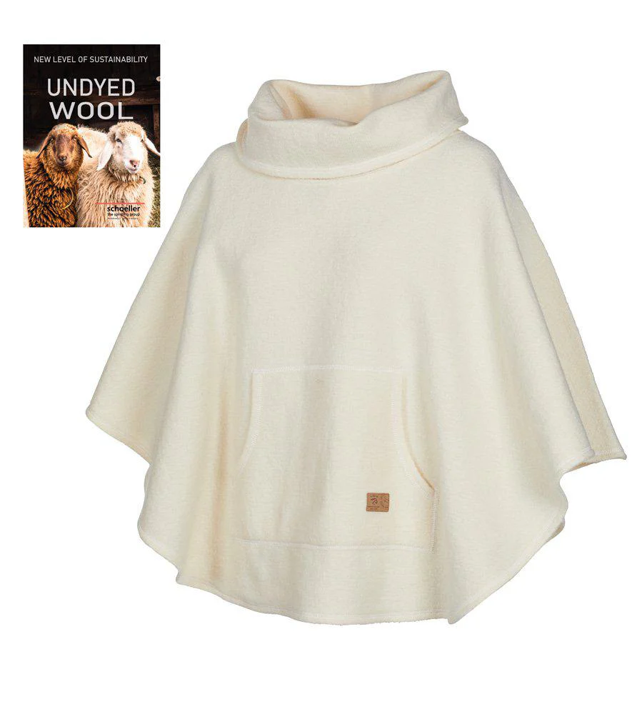 Naturvit Poncho Humla NLS från Ivanhoe