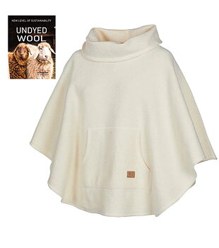 Naturvit Poncho Humla NLS från Ivanhoe