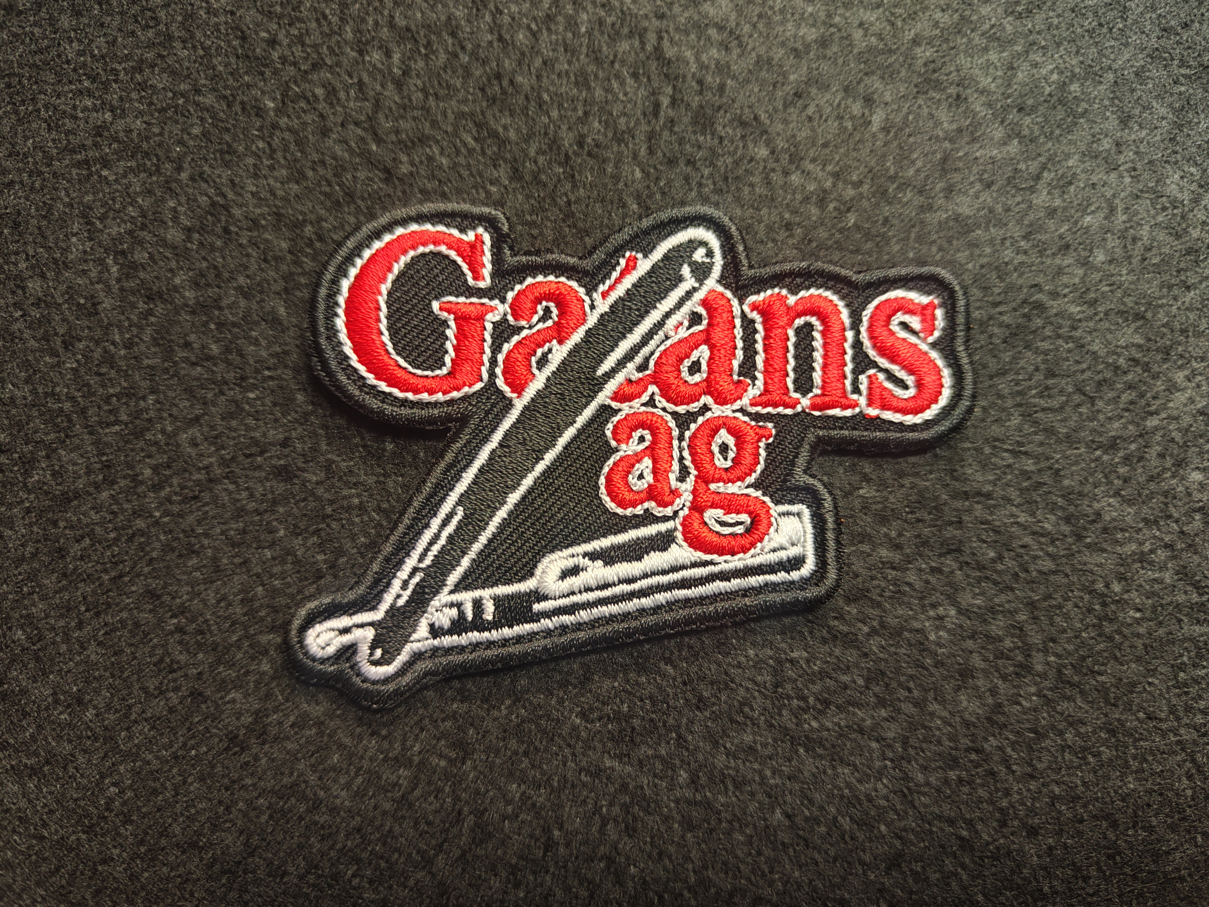 Gatans Lag - Logga - Tygmärke (shaped)