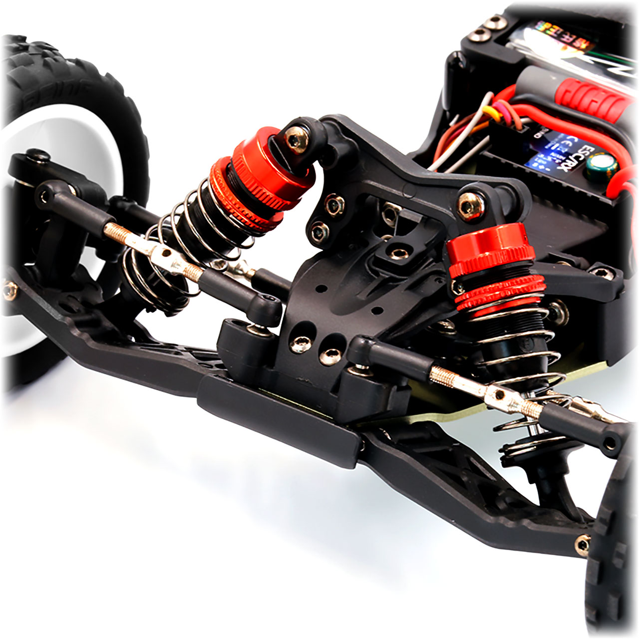 LC Racing BHC-1 2WD Brushed Mini Buggy (Black) 1/14  RTR - 5