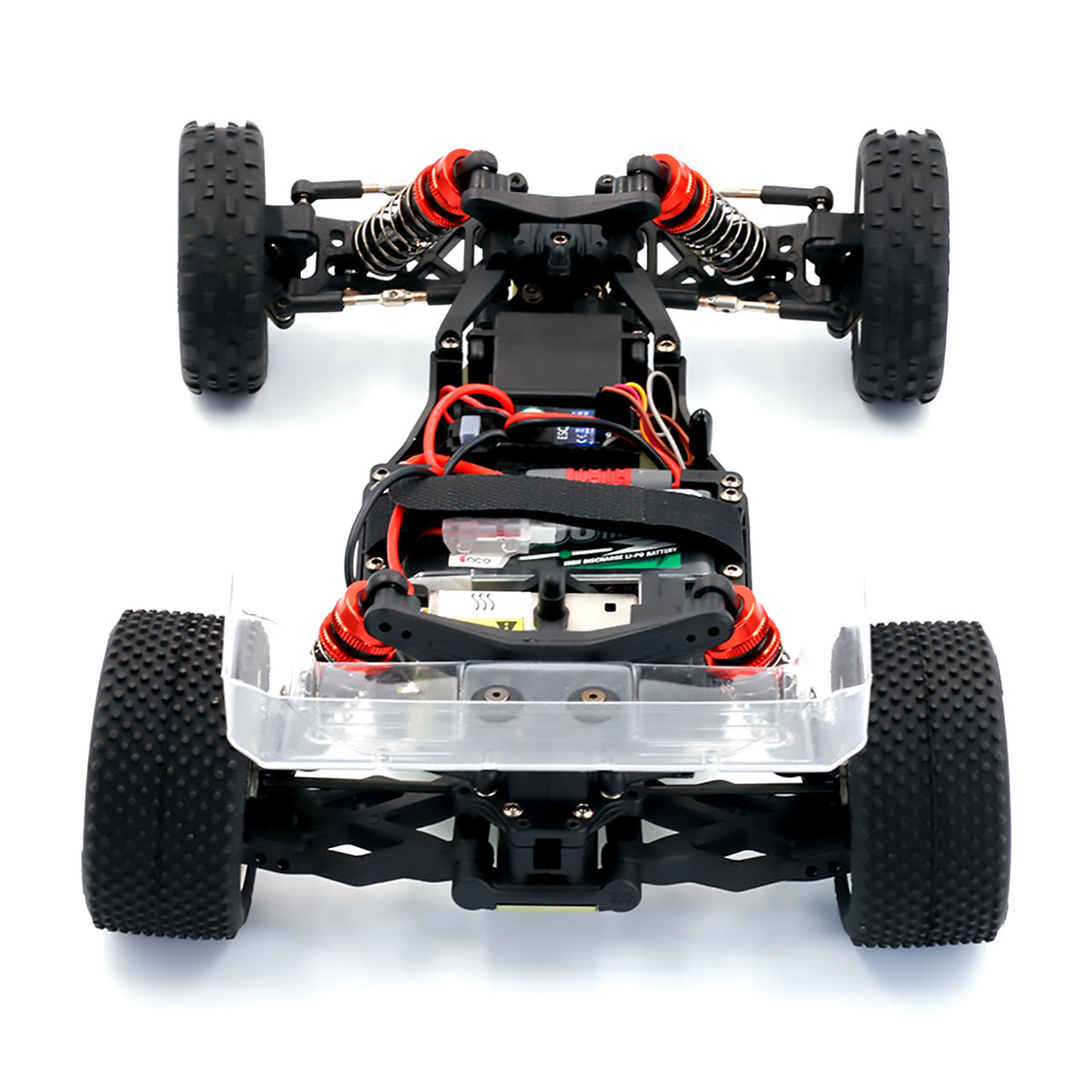 LC Racing BHC-1 2WD Brushed Mini Buggy (Black) 1/14  RTR - 4