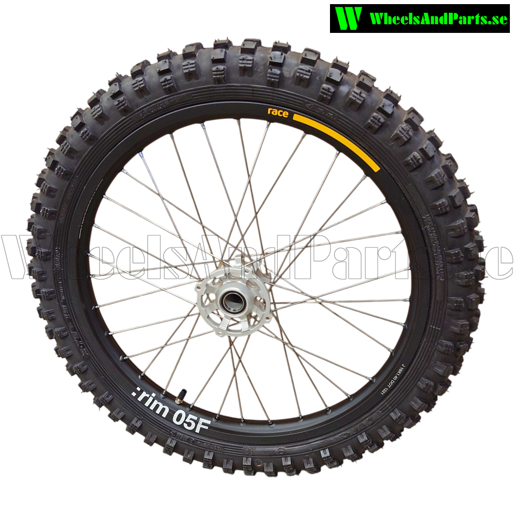 Front wheel with tire 19-inch