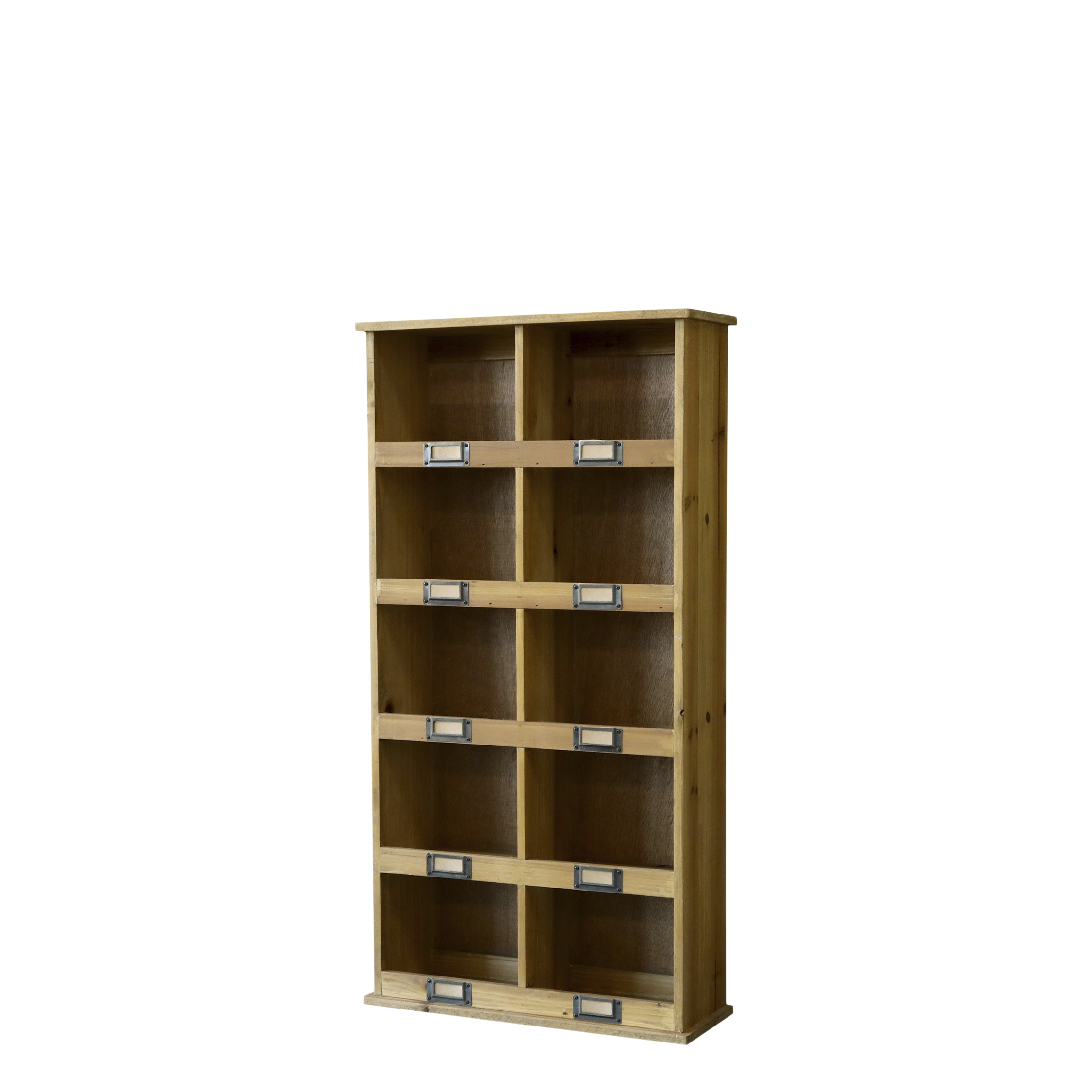 Sorteringsställ med 10 fack - Sorteringsställ - H83/L43/B15 cm - Natur - 2