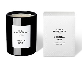 Urban. A Oriental Noir Luxury Black Glass Candle