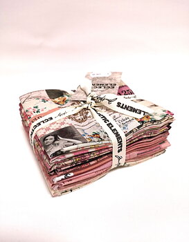 Eclectic Elements Palette - Pink, 10 fat quarters