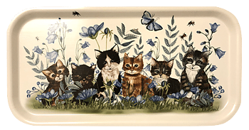Bricka, Alla Katter 22 x 43 cm