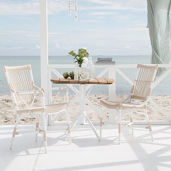 Piano Exterior Stol Dove White Sika-design
