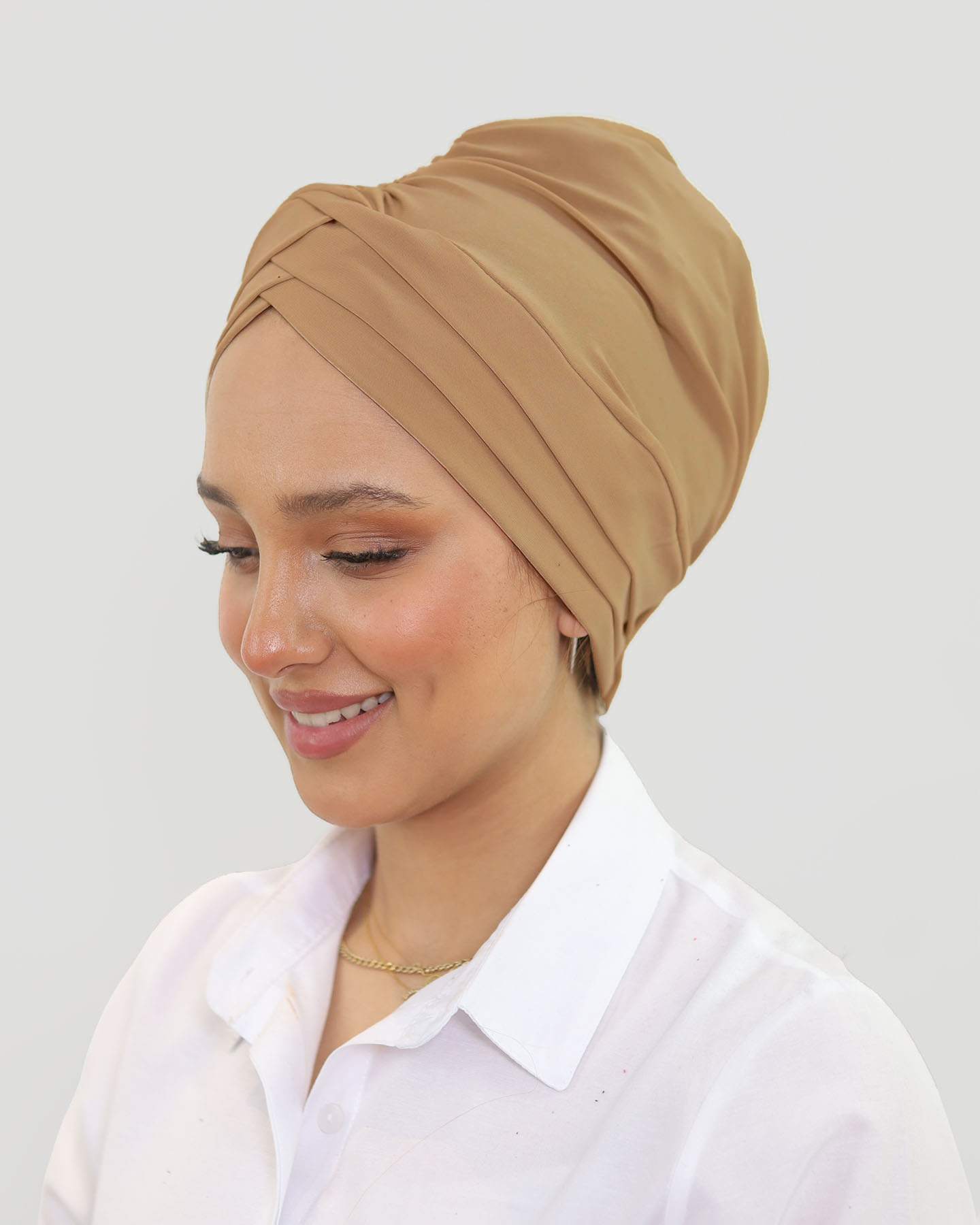 Turban - Xena - Camel Beige - 2